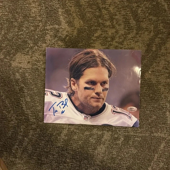 Tom brady autographed patriots signed 8x10 photo Tampa bay buccaneers - Picture 1 of 1